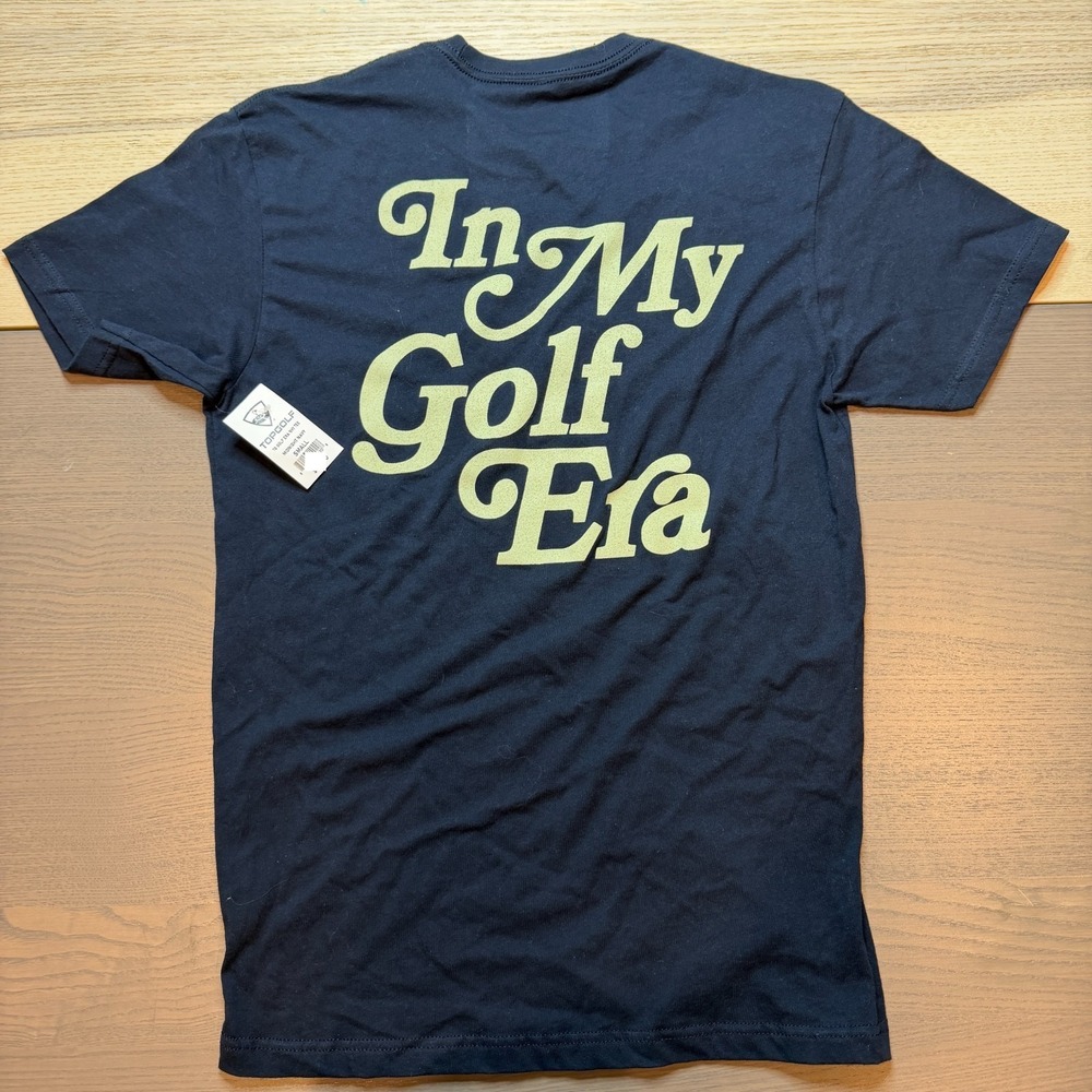 Top Golf Tee Shirt Unisex Small Navy - Picture 2 of 6